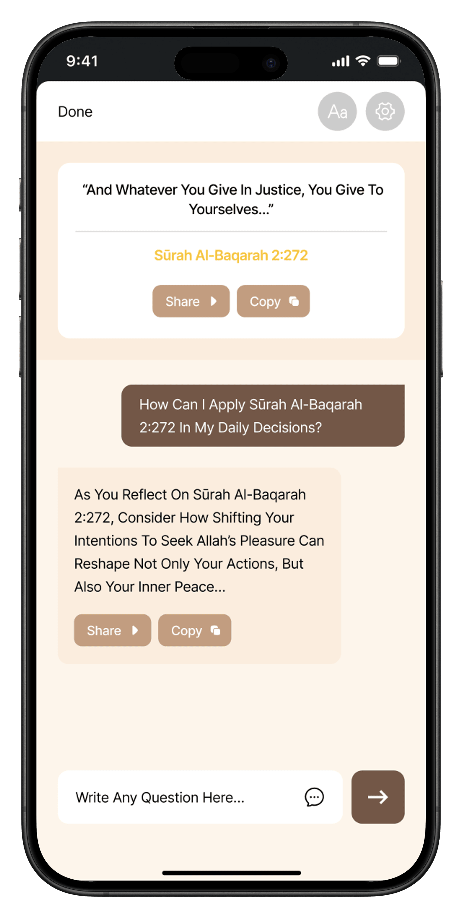 AI-Powered Quran & Hadith Chat - Ask questions and get accurate, contextual answers from the Quran and Hadiths. Our advanced AI understands Islamic teachings and provides thoughtful responses.